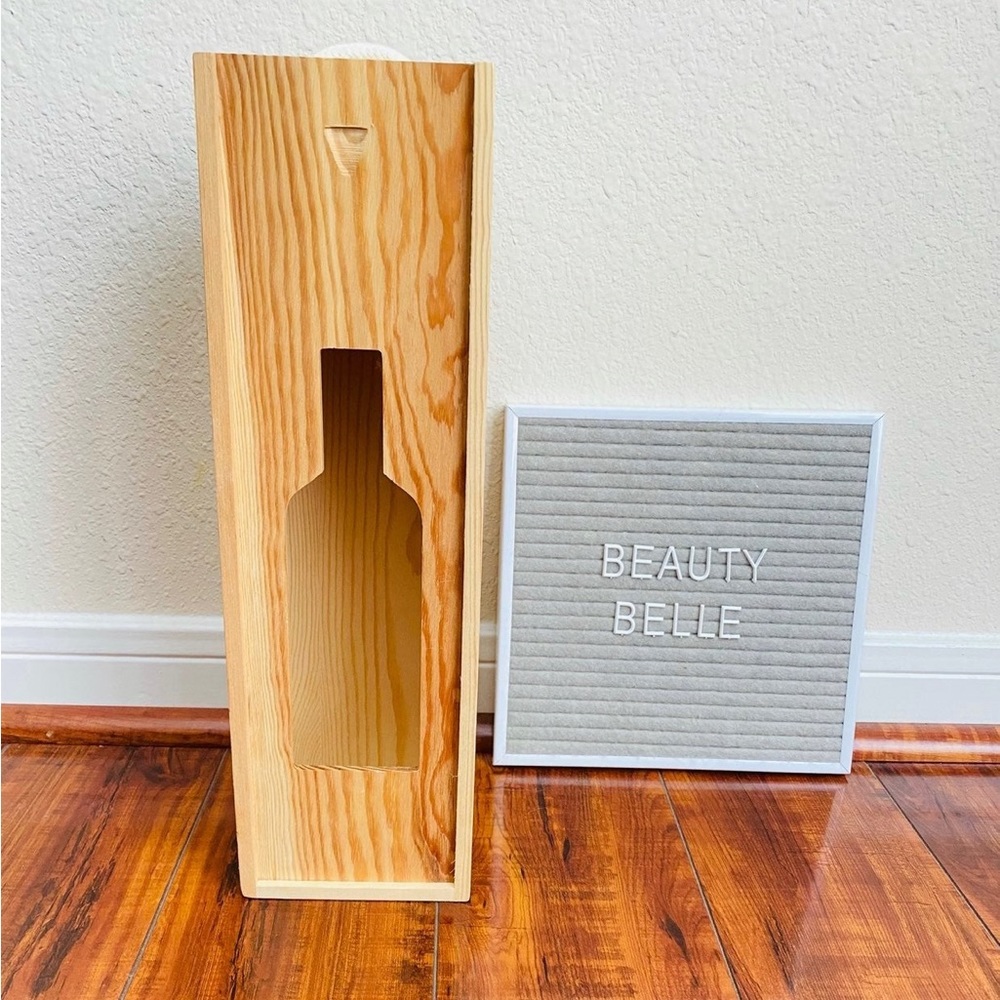 World market wooden wine storage box
